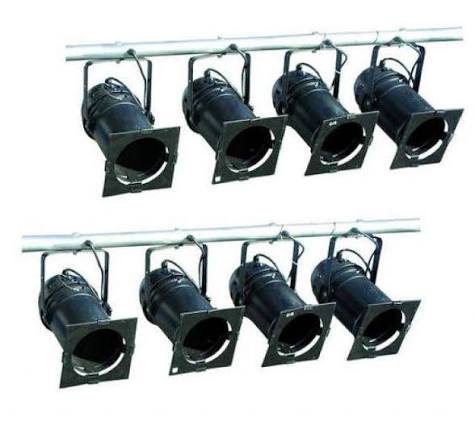 Location KIT ACL 2 barres noir de 4 ACL 28V 250W - Startech