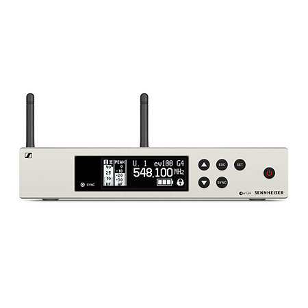 Location Ensemble HF Sennheiser EW 100 G4 bande B 1 récepteur + 1 émetteur pocket pour cravate ou serre tête + 2 antennes + AL + XLR 3m - Startech