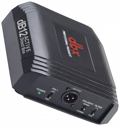 Boîte de direct DI DBX DB12 active pile/phantom