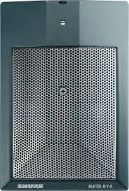 Micro statique PZM SHURE BETA 91A