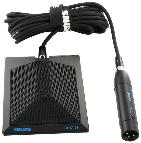 Micro statique PZM SHURE BETA 91
