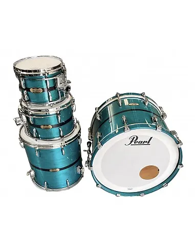 FUTS PEARL Masters Maple Pure Aqua Turquoise Stripe 22/10/12/16