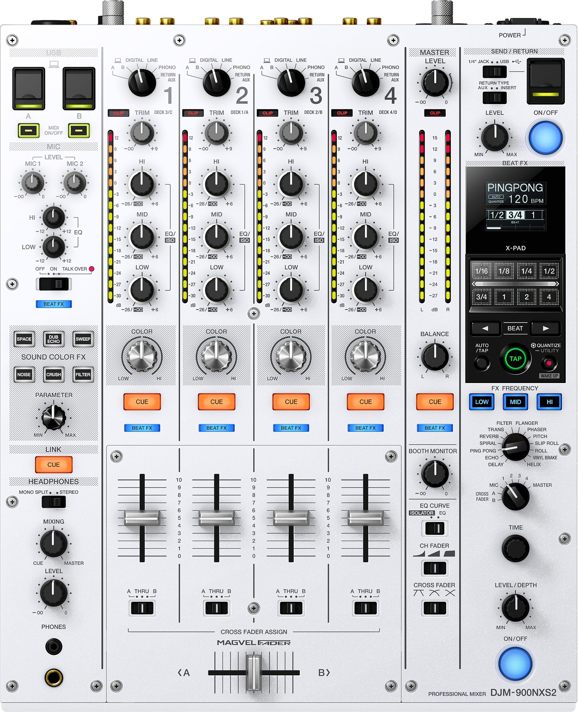 Pioneer DJ: DJM-900NXS2-W