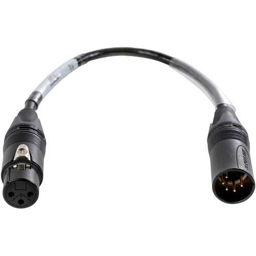 3P XLR (M) - 5P DMX (F): 01'