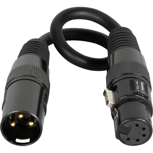 3P XLR (F) - 5P DMX (M): 01'