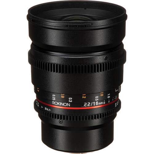 Rokinon: 16mm T2.2 ED AS UMC-CS Lens for Blackmagic Design