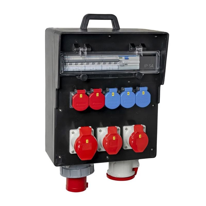 STROMVERTEILER CEE63 (GUMMIVERTEILER)