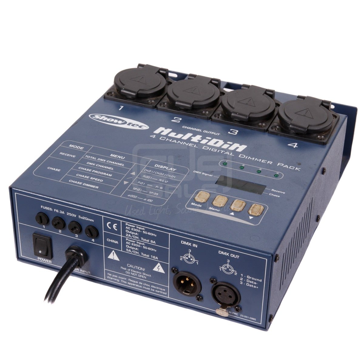 DIMMER, 4 x 1 kW, SHOWTEC MULTIDIM