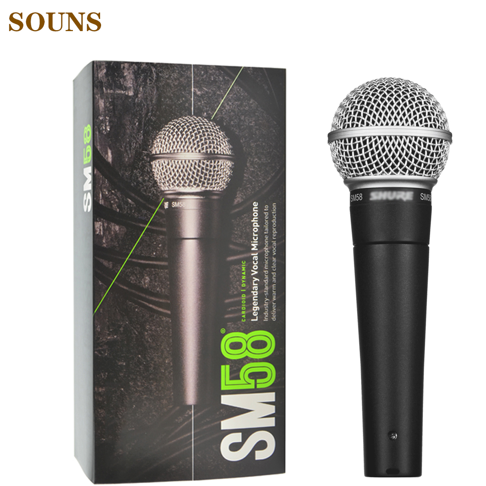 MIKROFON, SHURE SM 58 (DYNAMISCH, NIERE)