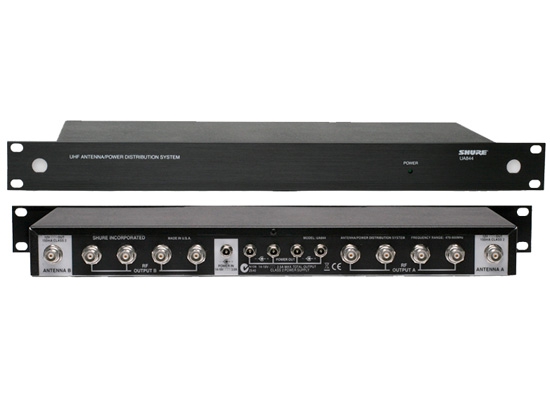 ANTENNENSPLITTER, SHURE UA 844+SWB/LC-E