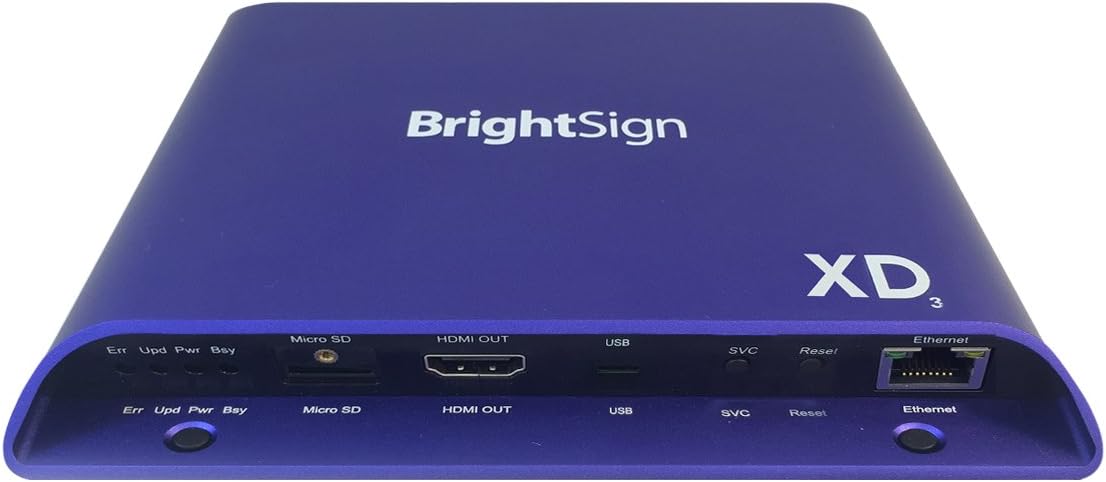 BrightSign XT1143, Player Multimedia, MicroSD