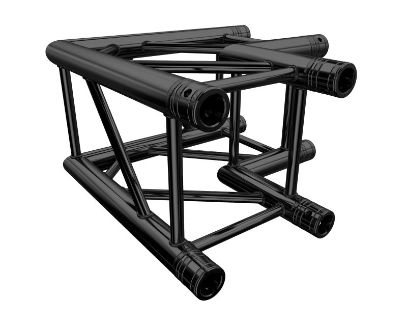 EUROTRUSS, FD34 / CORNER, 2-WEG / 90° SCHWARZ