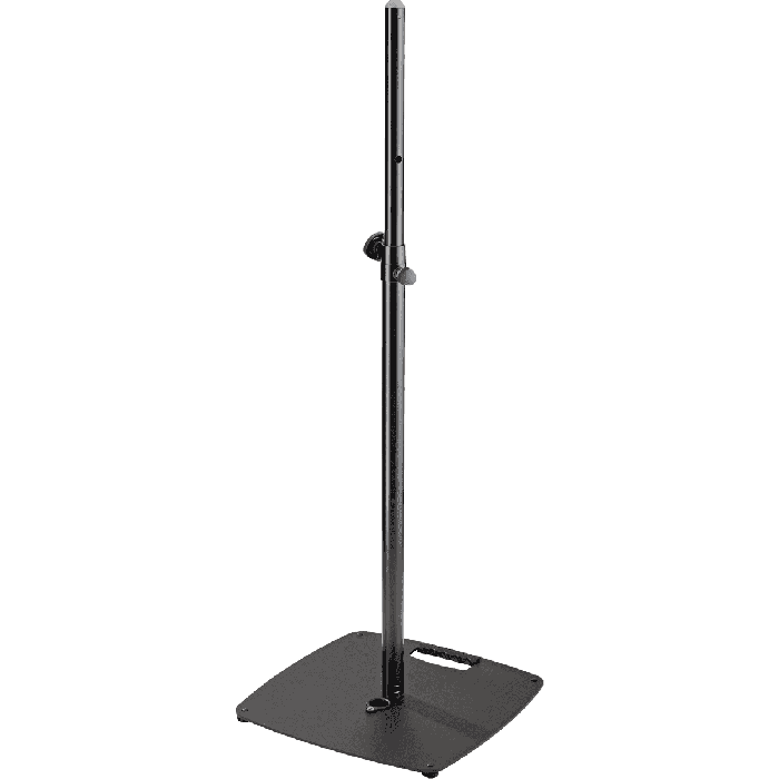 LAUTSPRECHERSTATIV, K&M 26734 (VERSION KLEIN) STAHPLATTE INKL. DISTANZSTANGE