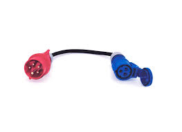 NETZÜBERGANG 400 V, CEE16/5 → 3 x CEE16/3