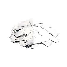 Konfetti 55 mm x 17 mm weiss für CO2 XL Super Shooter