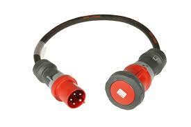 NETZÜBERGANG 400 V, CEE63/5 → CEE125/5