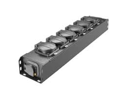 STROMVERTEILER POWERCON TRUE 1, 1 x PCT1 IN → 1 x PCT1 OUT + 6 x T13 OUT