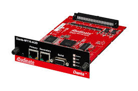 AUDIO KARTE DANTE FÜR YAMAHA QL1 16 IN / 16 OUT