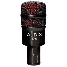 MIKROFON, AUDIX D4 (DYNAMISCH, HYPERNIERE)