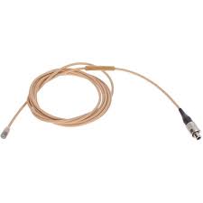 LAVALIER MIKROFON, SENNHEISER MKE 2-3, TA4F BEIGE (KUGEL)