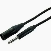 AUDIO ÜBERGANGSKABEL 01 x JACK → 01 x XLR M