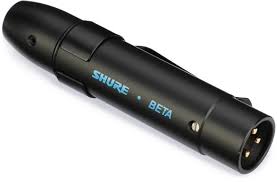 MIKROFON PHANTOMADAPTER / ÜBERGANG, SHURE RPM626, TA4F → XLR