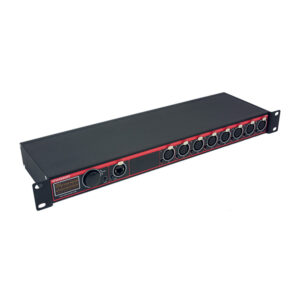 DMX-LAN NODE, SWISSON XND-8R5 NODE 19" 8 Port 5-pol