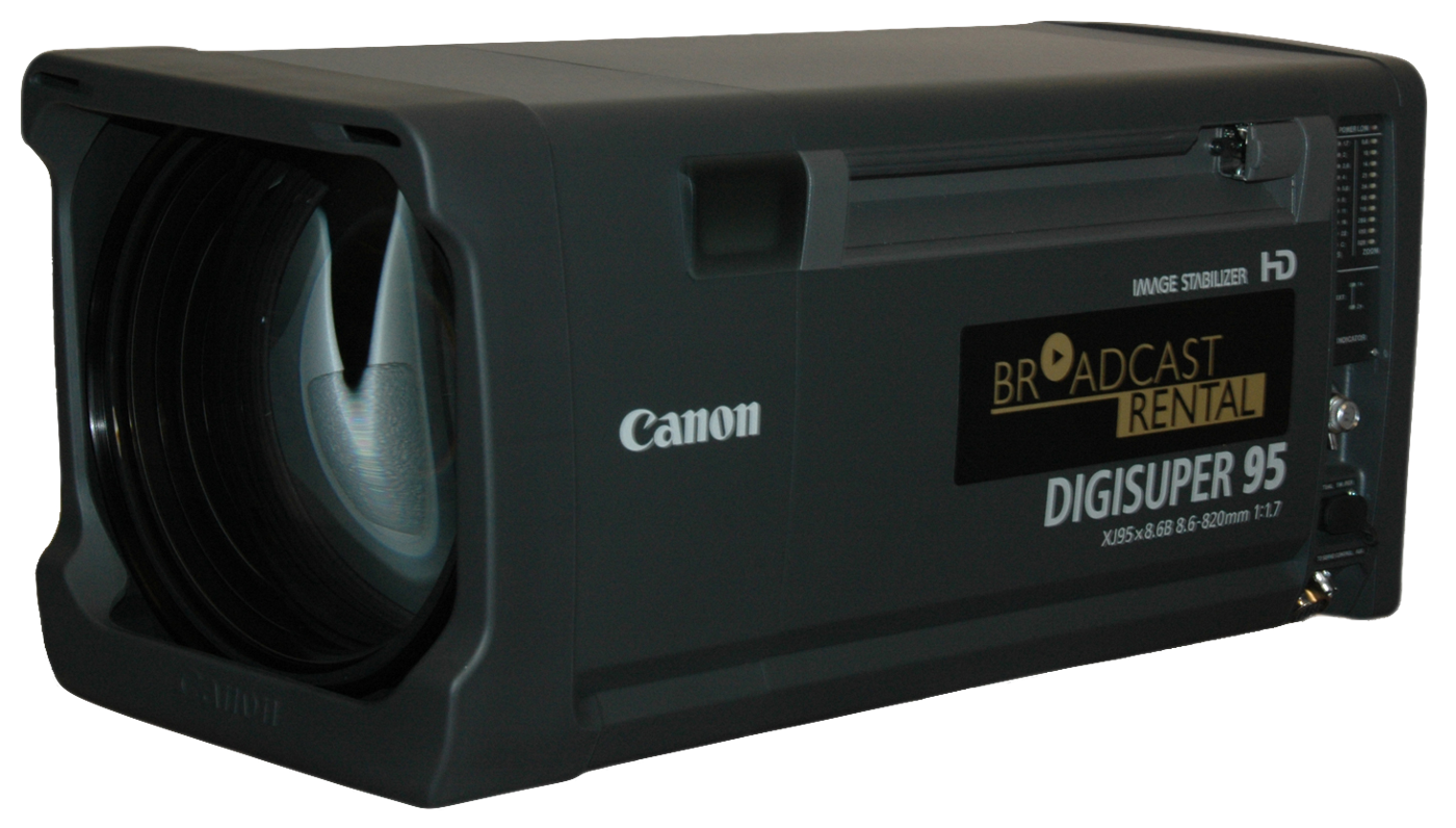 Canon XJ95x8.6 Box lens - Broadcast Rental