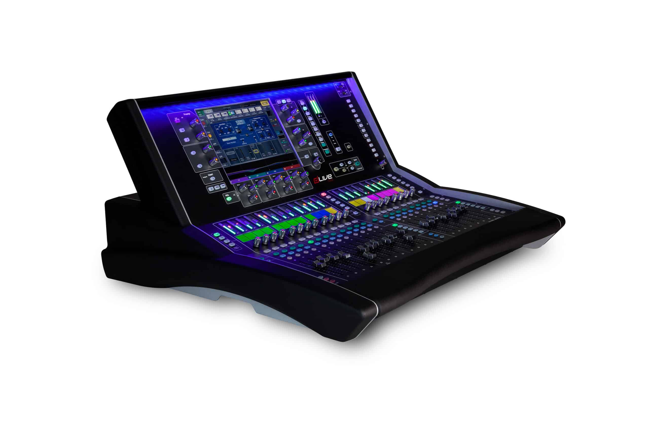 Allen & Heath Digital Live Mischpult dLive S3000, Control Surface, 20 Fader 8x Mik/Line-In, 8x Line-Out, 12" Touchscreen