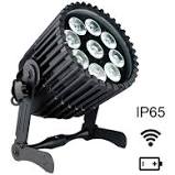 Astera AX10 SpotMax Akkuscheinwerfer, 9x15W RGBWA, IP65, Wireless steuerbar via AsteraApp, max. 20h