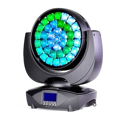 JB Lighting Movinglight Sparx 10 Washlight, 37x15W LEDs, Zoom 4°-40°