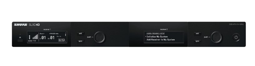 Shure – ULXD4Q-H51 Vierfachempfänger 534 – 598 MHz