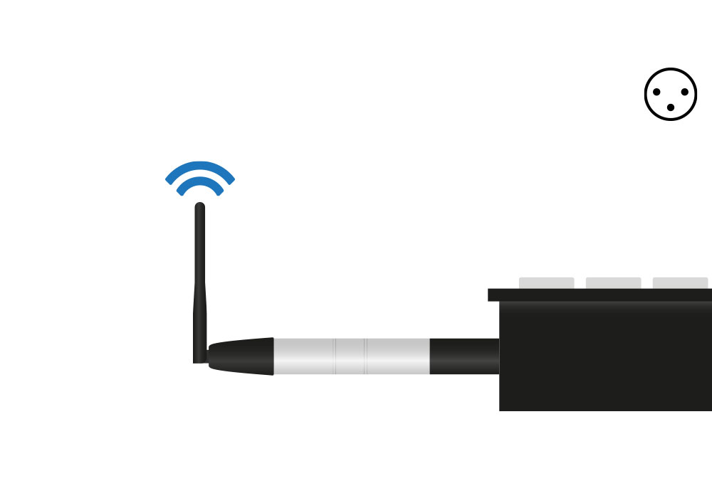 Eurolite QuickDMX Wireless transmitter