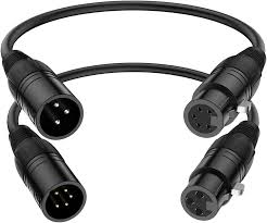 DMX 3-Pol - 5Pol Adapter Ring