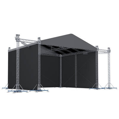 Milos MR2 Satteldach 10x8m mit Side Wing