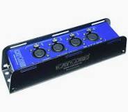 CatCore SMS-5F Digital Stagebox, 4-Kanal, 4x XLR 5pol female / 2x Ethercon, M10