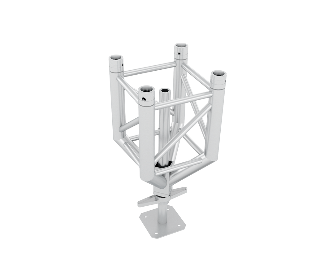 Milos M290 QTU 4-Punkt Traverse Spindelfuß