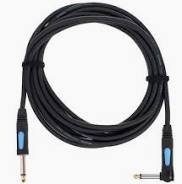 Instrumenten Kabel 5m Winkelklinke Mono 7mm 