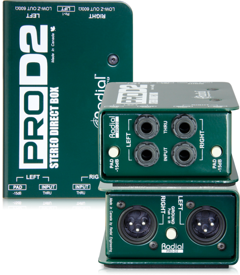 Radial ProD2 - Stereo Passive Direct BOX