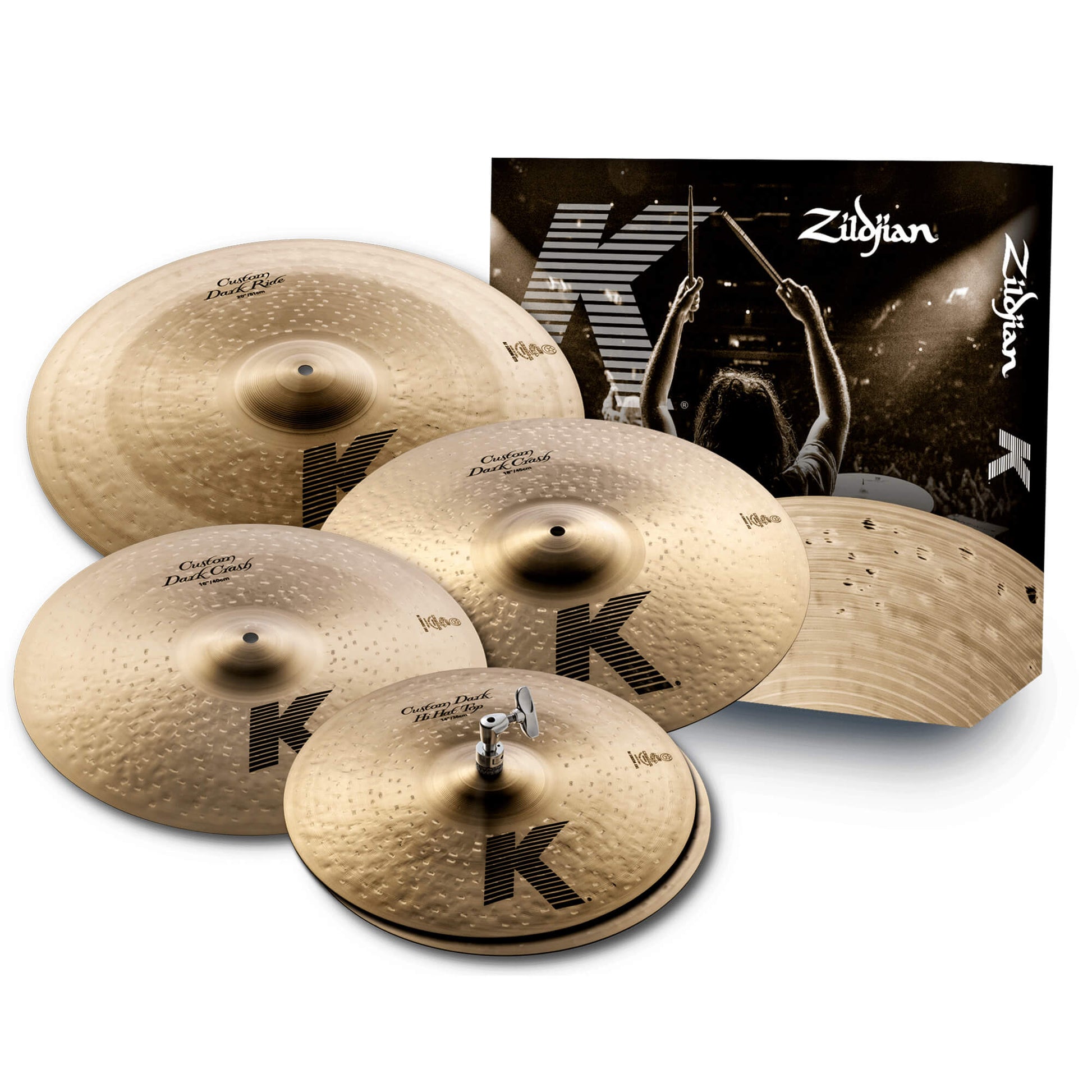 Zildjian K-Custom Dark Cymbal Pack 5pc