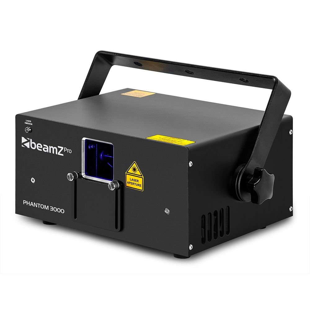 Beamz – Phantom 3000 Pure Diode Laser RGB Analogue