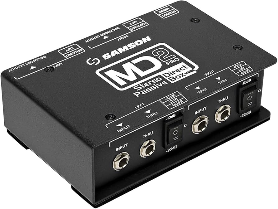 Samson - Stereo Passive MD2PRO Direct Box