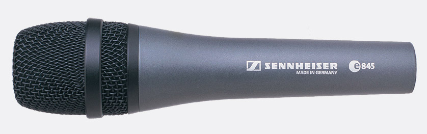 Sennheiser - E845 Dynamic Supercardioid Mic Dynamic Handheld Mic