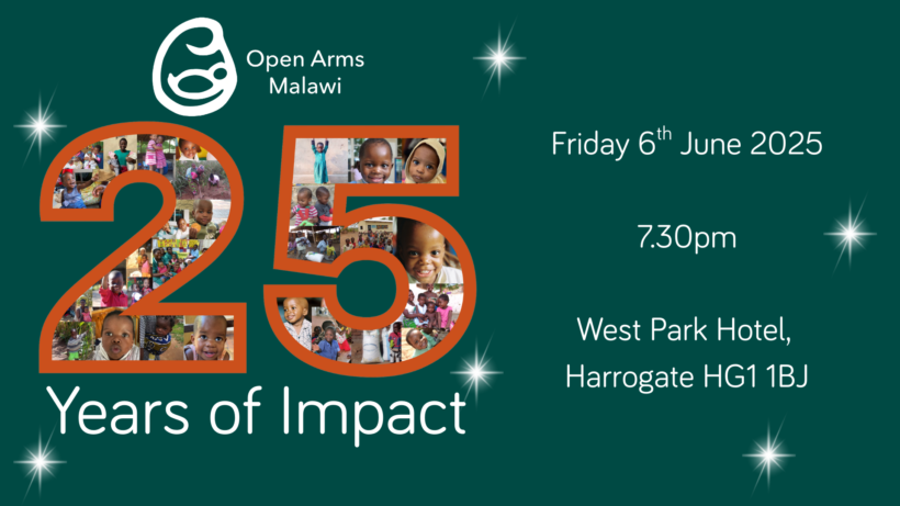25 year anniversary party for Open Arms Malawi