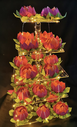 Arundel Lotus Flower Installation1