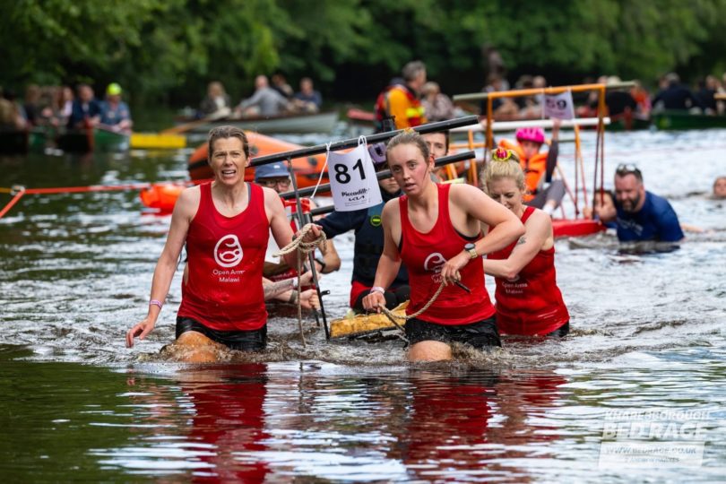 Open Arms Malawi Knaresborough Bed Race Team 