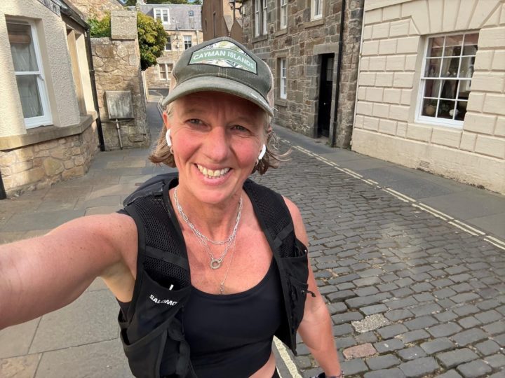 Supporter of Open Arms Malawi running 