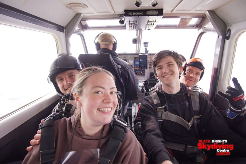 Skydive Abbie And Sean