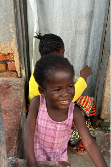 Tadala smiling at home