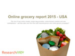 ONLINE GROCERY REPORT 2015 - USA